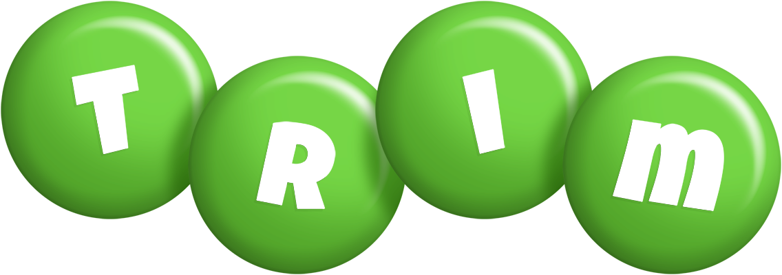 Trim candy-green logo