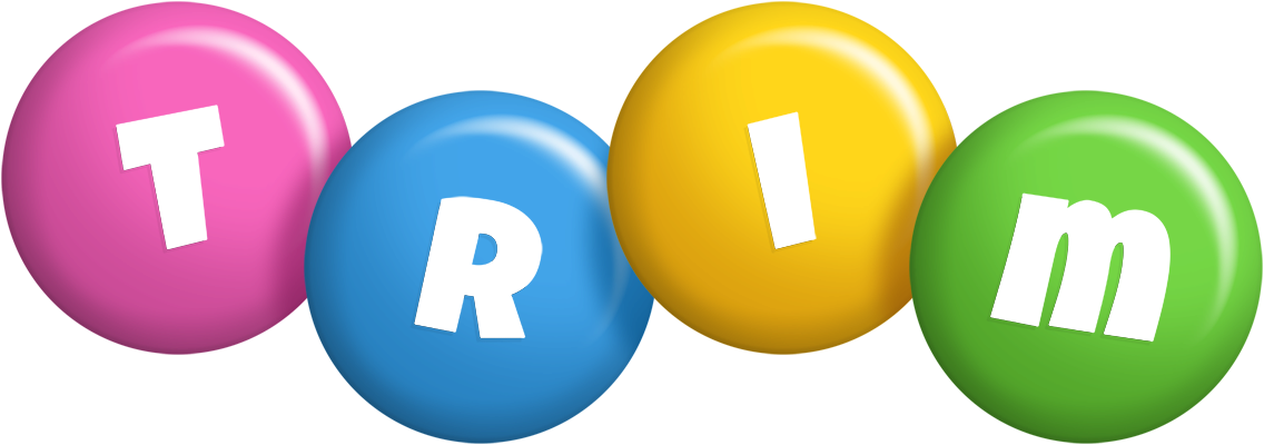 Trim candy logo