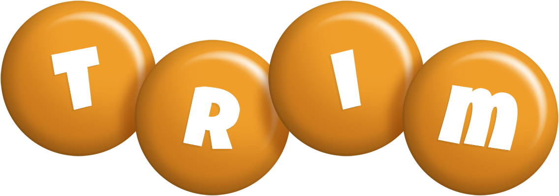 Trim candy-orange logo