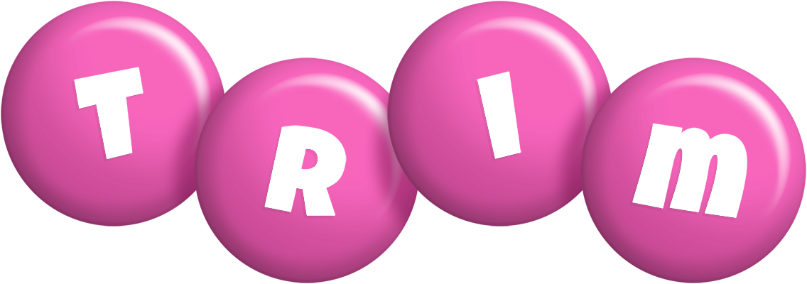Trim candy-pink logo