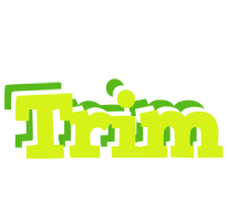 Trim citrus logo