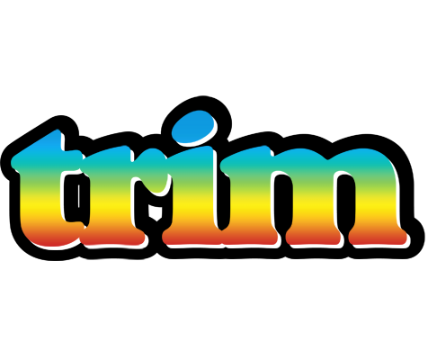 Trim color logo