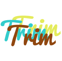 Trim cupcake logo