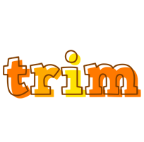 Trim desert logo