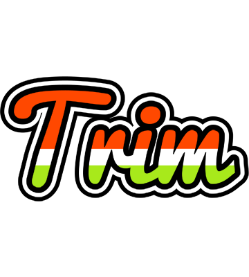 Trim exotic logo