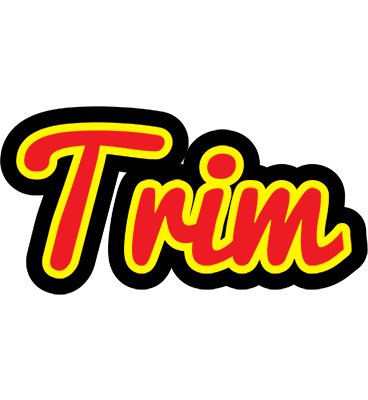 Trim fireman logo