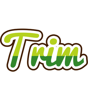 Trim golfing logo
