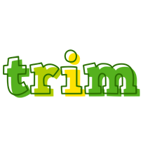 Trim juice logo