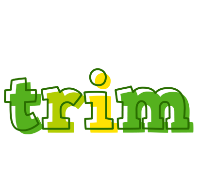 Trim juice logo