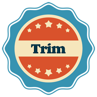 Trim labels logo