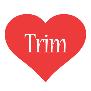 Trim love logo