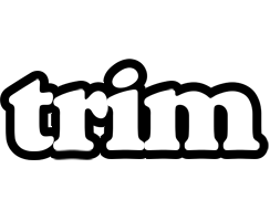 Trim panda logo