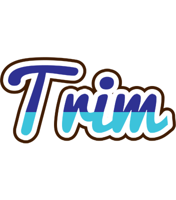 Trim raining logo
