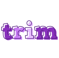 Trim sensual logo