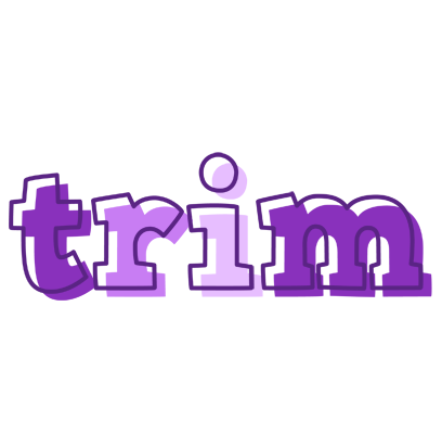 Trim sensual logo