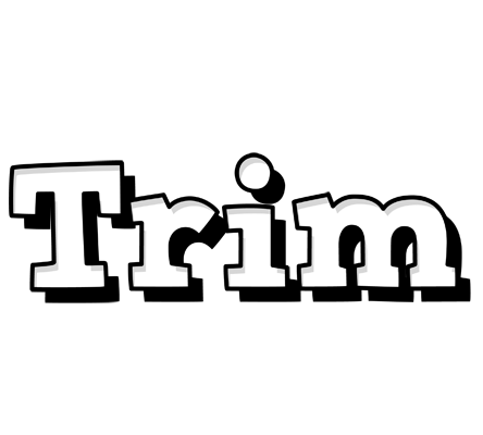 Trim snowing logo