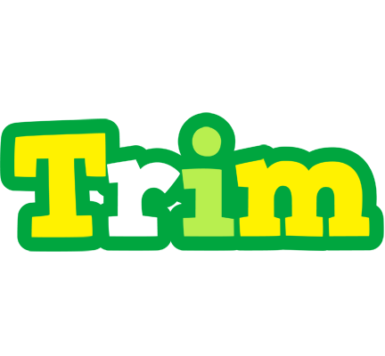 Trim soccer logo