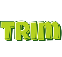 Trim summer logo