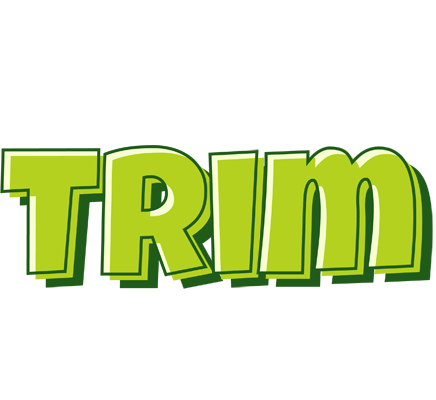 Trim summer logo