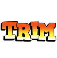 Trim sunset logo