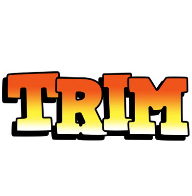 Trim sunset logo