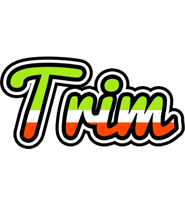Trim superfun logo