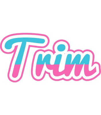 Trim woman logo