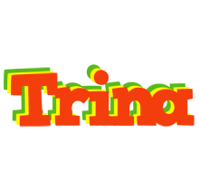 Trina bbq logo