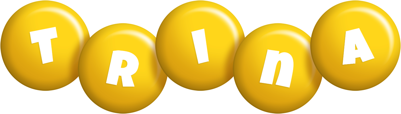 Trina candy-yellow logo
