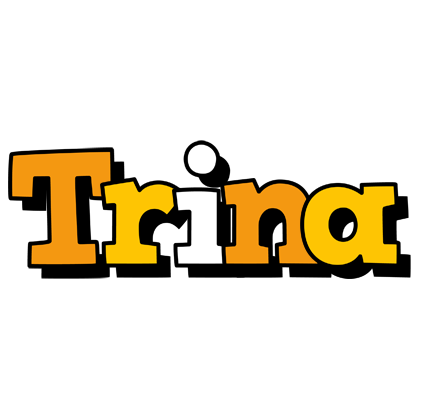 Trina cartoon logo