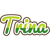 Trina golfing logo