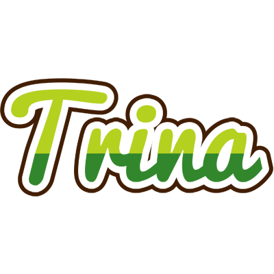 Trina golfing logo