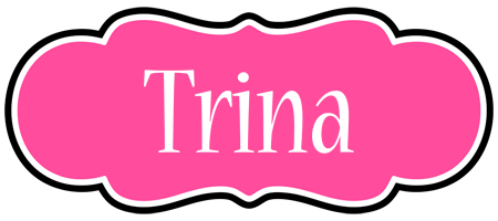 Trina invitation logo