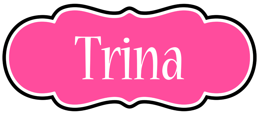Trina invitation logo