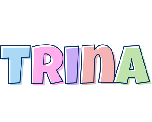 Trina pastel logo