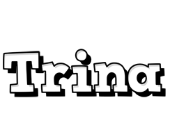 Trina snowing logo