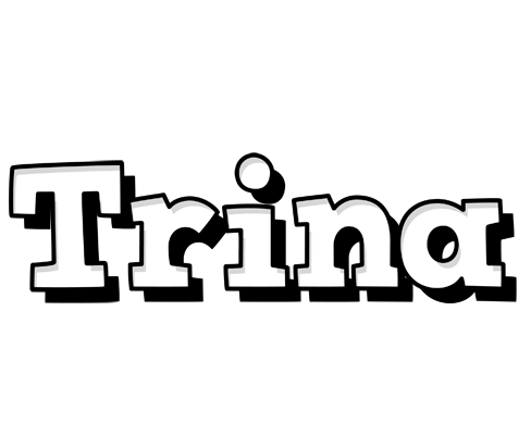 Trina snowing logo