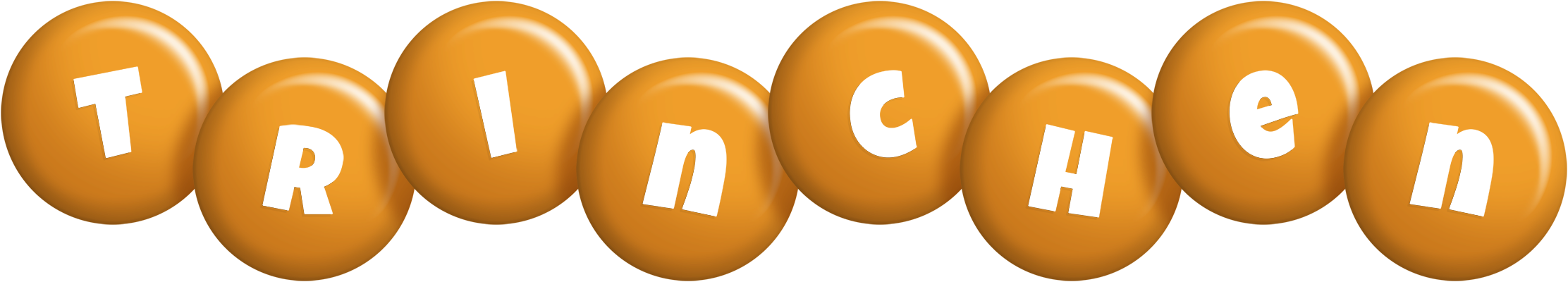 Trinchen candy-orange logo