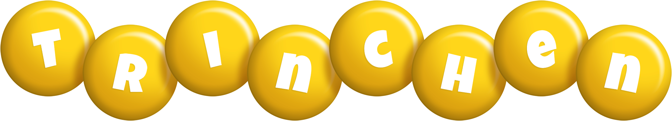 Trinchen candy-yellow logo