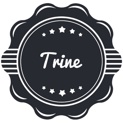 Trine badge logo
