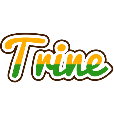 Trine banana logo