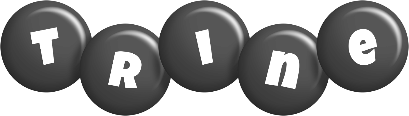 Trine candy-black logo