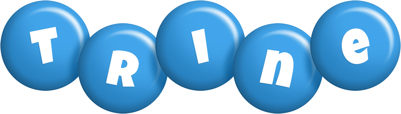 Trine candy-blue logo
