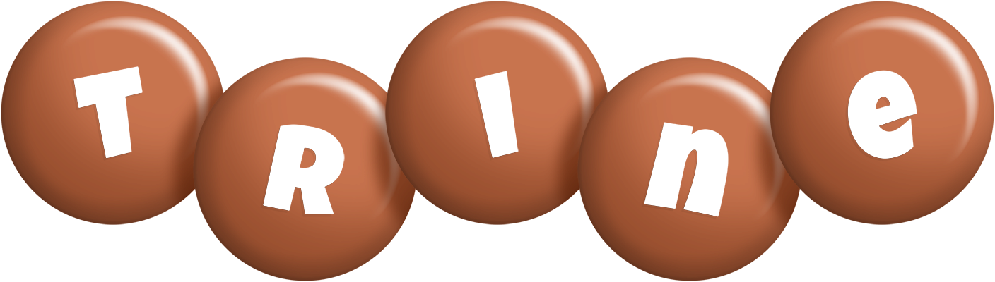 Trine candy-brown logo