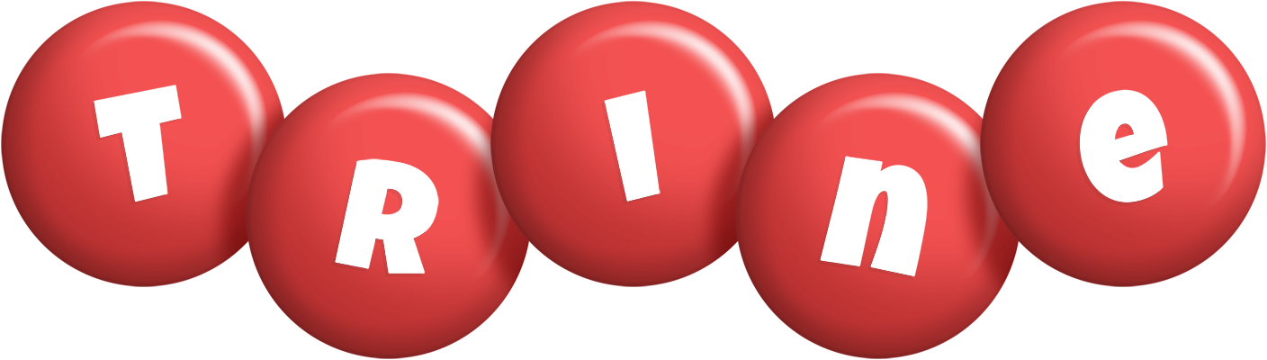 Trine candy-red logo