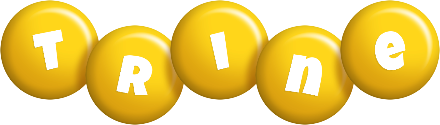 Trine candy-yellow logo