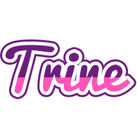 Trine cheerful logo