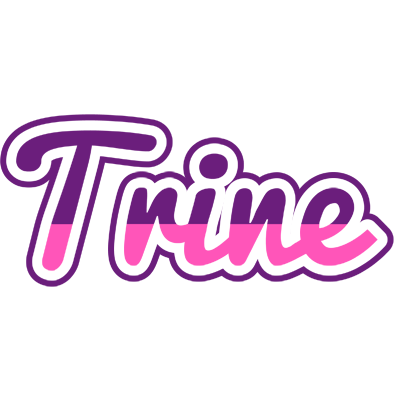 Trine cheerful logo
