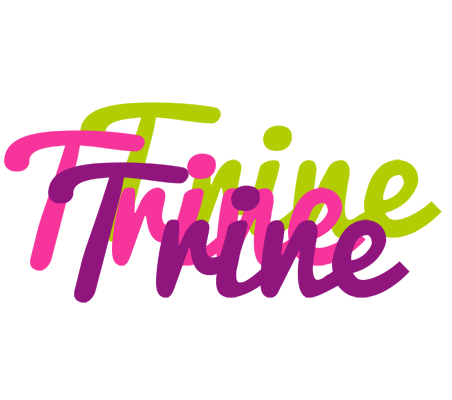 Trine flowers logo