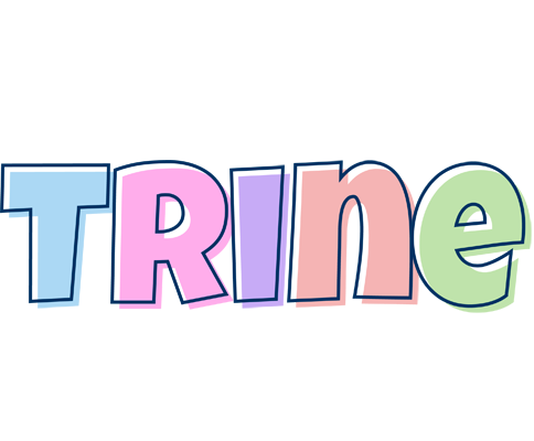 Trine pastel logo